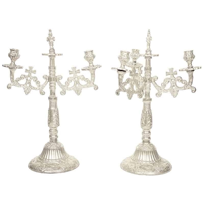 Candlesticks with two candles