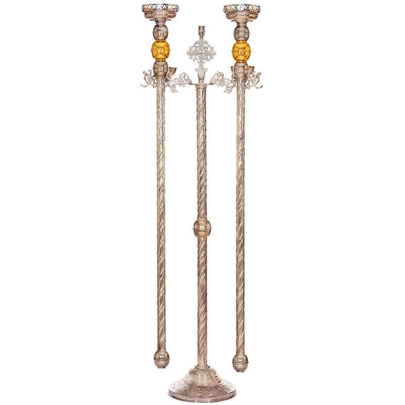 Torch candle stand (set)