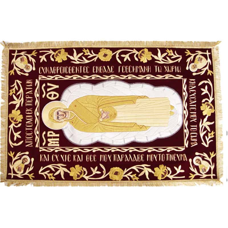 Himmelfahrt der Jungfrau Maria - Körper des Epitaphs der Jungfrau Maria