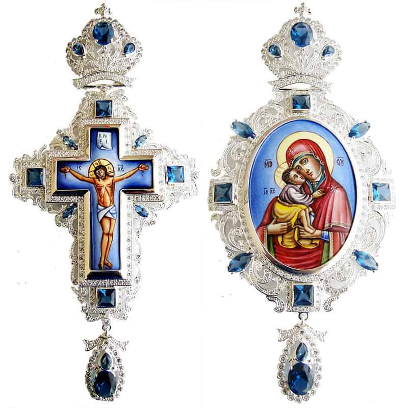 Bishop’s Set silver (Pectoral Cross – Encolpio)