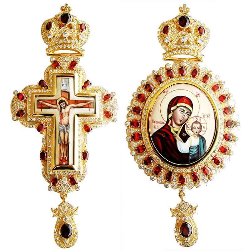 Bishop’s Set silver (Pectoral Cross – Encolpio)
