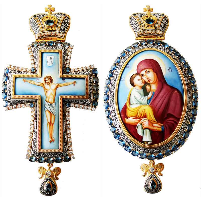 Bishop’s Set Pectoral Cross – Encolpio