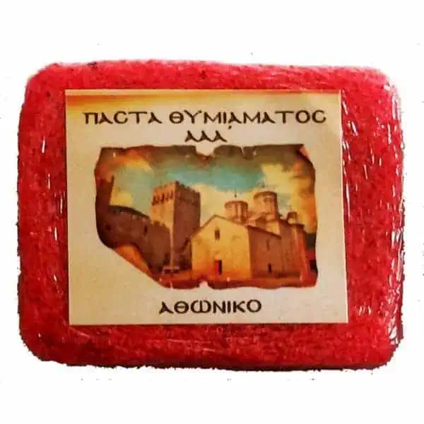 Mount Athos incense handmade in mold (Athonikos)