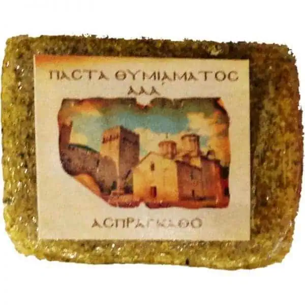 Mount Athos incense handmade in mold (Asparagus)