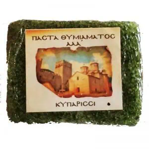Mount Athos incense handmade in mold  (Cypress)