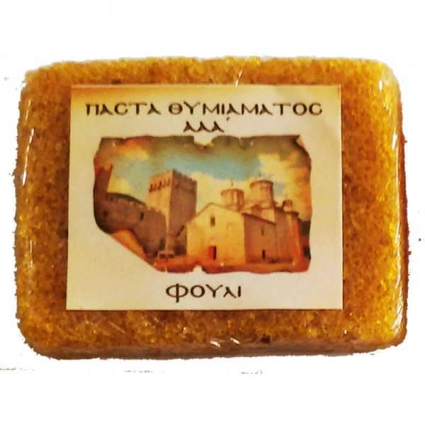 Mount Athos incense handmade in mold (paste) (Fouli)