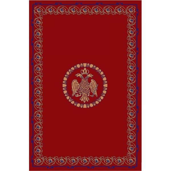 Rectangular Carpet with Double-Headed Eagle
