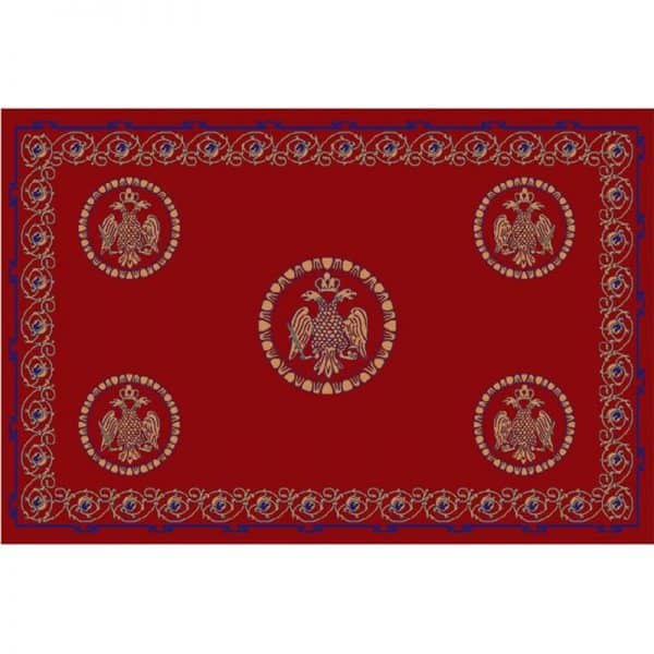 Rectangular Carpet with Double-Headed Eagles