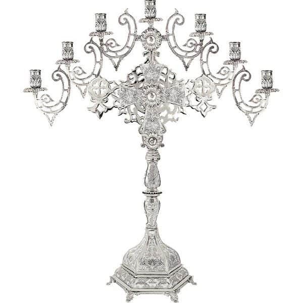 Lamp with seven candles
