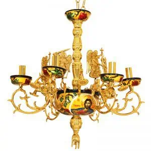 Chandelier with Hagiography