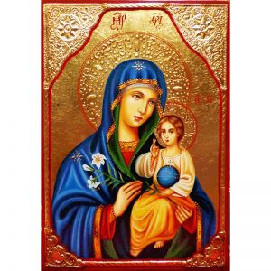 Icon Virgin Mary Rodon Amaranton