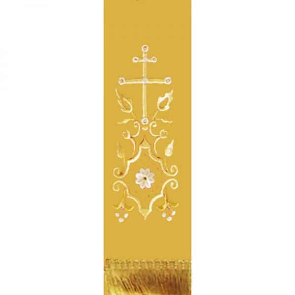 Κορδέλα Ευαγγελίου Σατέν χρυσοκέντητη 18317 31