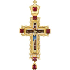 Brass Pectoral Cross