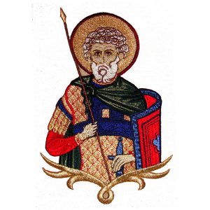 Embroidered Representation of Agios Minas