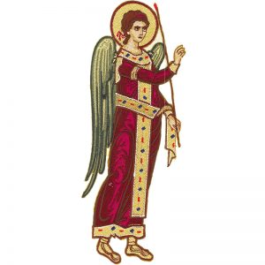 Embroidered Representation Archangel Gabriel