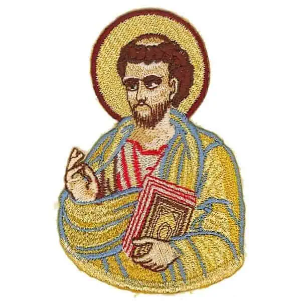 Embroidered Representation of the Evangelist Luke