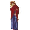 Бродирано изображение на Богородица в цялото тяло