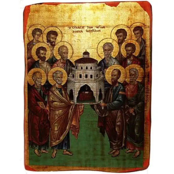 Εικόνα Σύναξη Αγίων Δώδεκα Αποστόλων