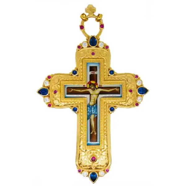 Kostanjev križ bronast