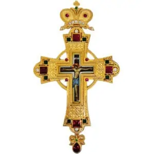 Cruce din bronz de piept