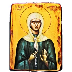 Икона Святой Матроны Московской