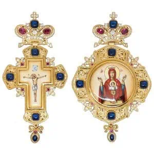 Bishop’s Set silver or bronze (Pectoral Cross – Encolpio)