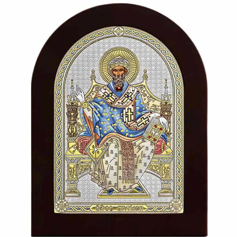 Икона Святого Спиридона Тримифунтского