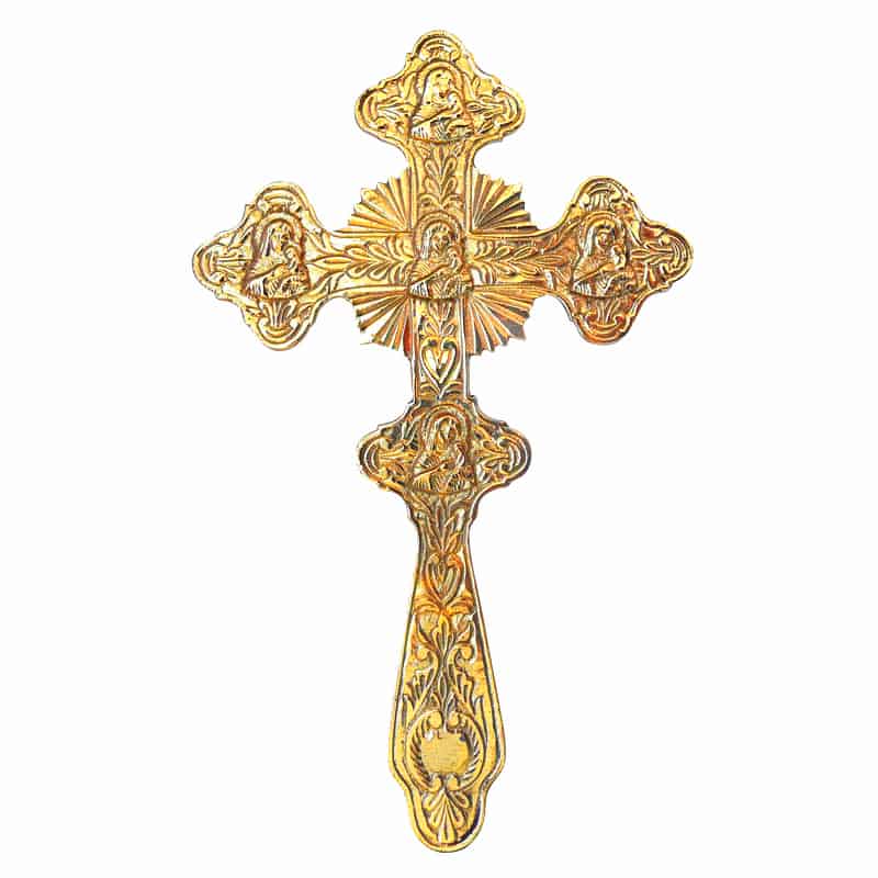Croce di benedizione in bronzo