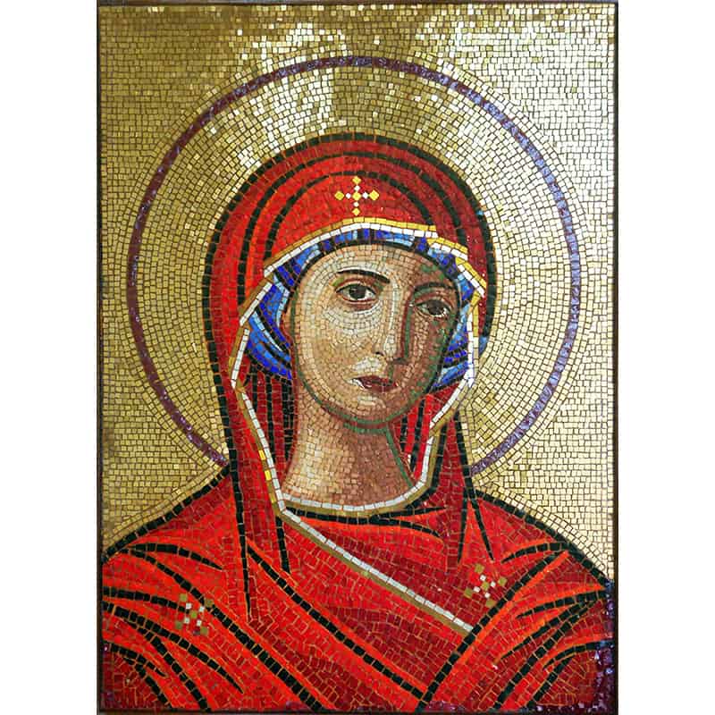 Mosaic of the Most Holy Theotokos
