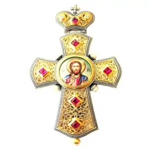 Прсни крст Сребрни мали