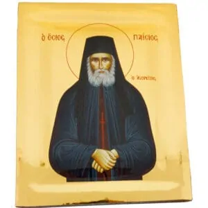 Ikone des Heiligen Paisios der Berg Athos