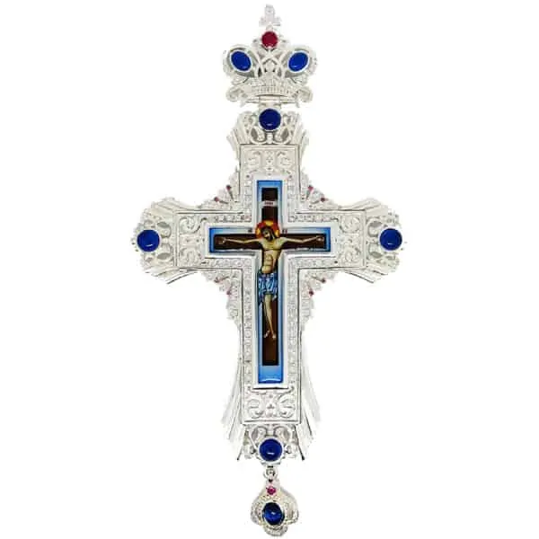 Сребрни крст Бронзани посребрени