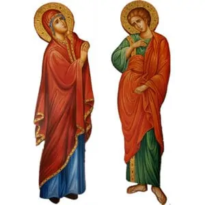 Holy Virgin Mary - Saint Ioannis the Theologian)