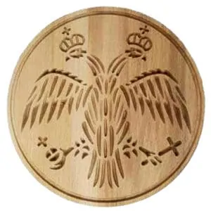 Bread Stamp double-headed Eagle