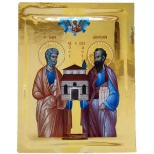 Икона на светите апостоли Петър и Павел