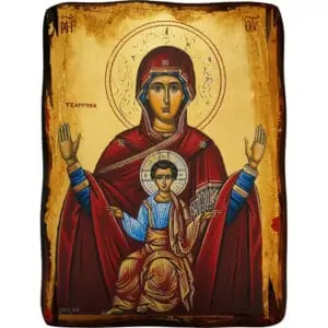 Icon Virgin Mary Tsambika