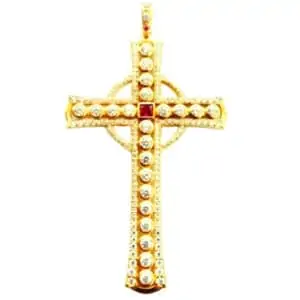 Прсни крст Сребрни мали