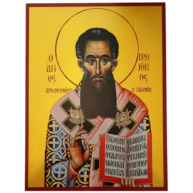 Εικόνα Άγιος Γρηγόριος ο Παλαμάς † Ευαγγελίδης Δ. Ηλίας
