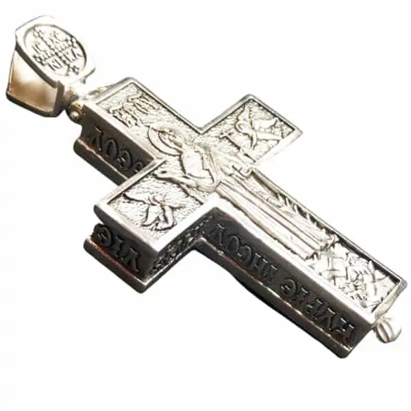 Наперсный Крест серебряный