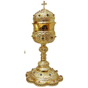 Chalice with lid