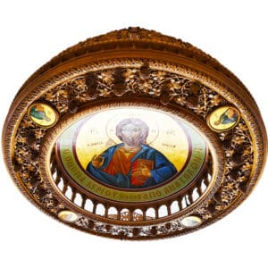 Wood-carved dome