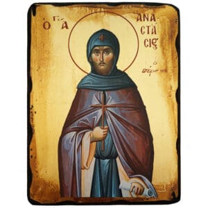 Icon of Saint Anastasios the Persian