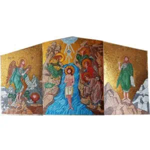 Mosaik des Heiligen Johannes des Täufers