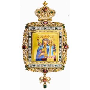 Архијерејски енколпион од сребра 925