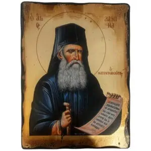Икона святого Даниила Оловянишникова