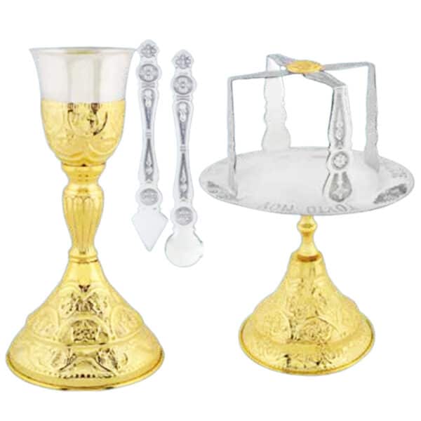 Gold plated chalice