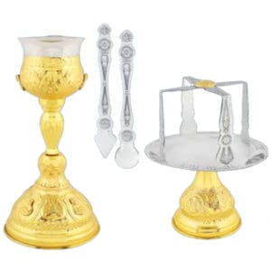Gold plated chalice
