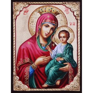 Икона на Дева Мария с младенеца