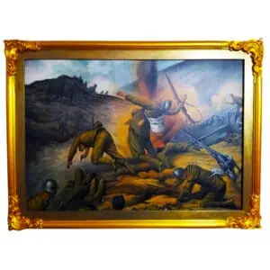 Ιστορικό ζωγραφικό έργο Η Μάχη στο Ύψωμα 731