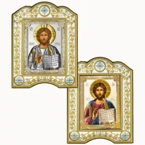 Εικόνα Ιησούς Χριστός ασημένια